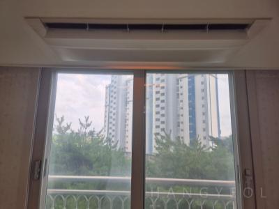 충청남도 홍성군 홍북읍 한울마을 모아엘가 아파트 시스템에어컨 실내기