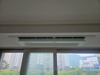 경상남도 창원시 의창구 북면 창원감계 아내에코프리미엄2차 시스템에어컨 설치 사례