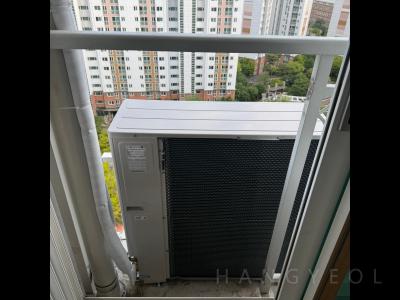 부산광역시 기장군 정관읍 정관신도시 계룡리슈빌 시스템에어컨 실외기
