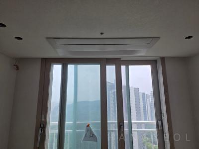 경기도 화성시 동탄구 청계동 동탄역 대원칸타빌 포레지움 시스템에어컨 실내기