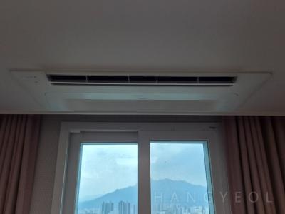 경기도 의정부시 신곡동 e편한세상 신곡 포레스타뷰 시스템에어컨 설치 사례