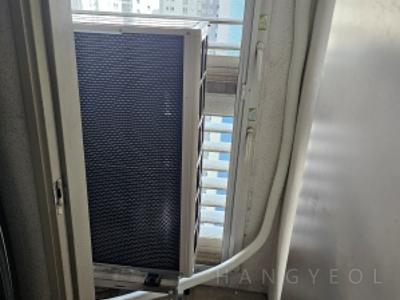 경기도 시흥시 배곧동 한라비발디캠퍼스2차 시스템에어컨 실외기