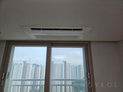 경기도 시흥시 장현동 시흥능곡역 모아미래도 에듀포레 시스템에어컨 실내기