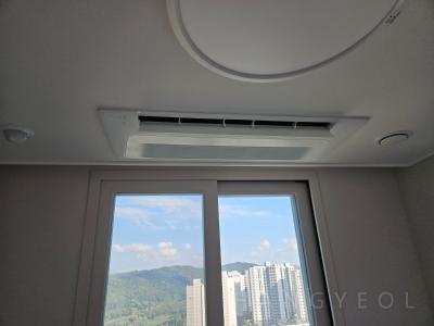 대전광역시 유성구 원신흥동 갑천1BL 트리풀시티 힐스테이트 시스템에어컨 설치 사례