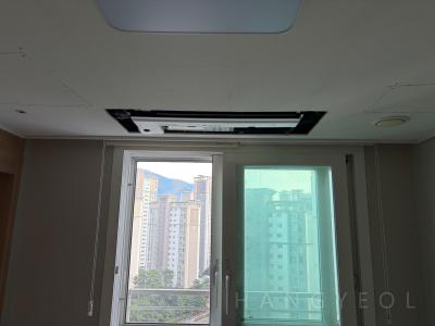 경기도 의왕시 내손동 이편한세상 인덕원 더 퍼스트 시스템에어컨 설치 사례