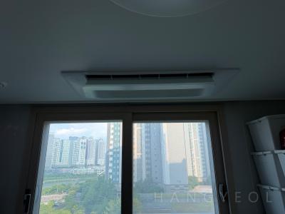경기도 하남시 망월동 미사강변 푸르지오 시스템에어컨 설치 사례