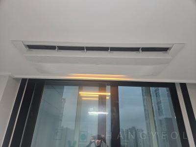 경기도 용인시 기흥구 영덕동 흥덕마을10단지동원로얄듀크아파트 시스템에어컨 실내기