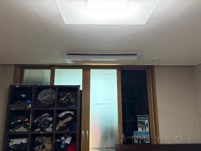 충청남도 아산시 탕정면 탕정삼성트라팰리스아파트 시스템에어컨 실내기