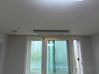 경기도 의왕시 내손동 이편한세상 인덕원 더 퍼스트 시스템에어컨 실내기