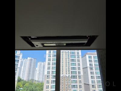 경기도 용인시 수지구 상현동 심곡마을 광교 힐스테이트 시스템에어컨 설치 사례