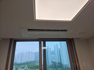 충청남도 홍성군 홍북읍 내포신도시 반도유보라 마크에디션 시스템에어컨 설치 사례