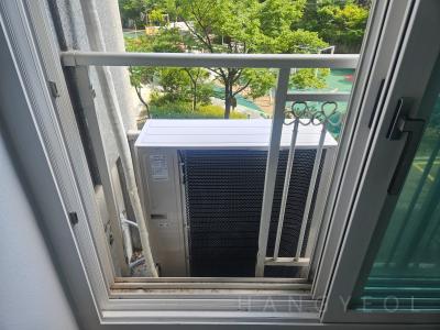 부산광역시 금정구 장전동 벽산블루밍디자인시티 시스템에어컨 실외기