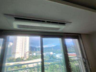 경상남도 창원시 성산구 성주동 성주 효성해링턴 코트 시스템에어컨 설치 사례