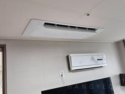 경기도 화성시 동탄구 장지동 레이크 반도유보라 아이비파크 9.0 시스템에어컨 설치 사례
