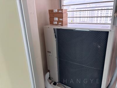 경기도 용인시 기흥구 영덕동 흥덕마을8단지아델리움아파트 시스템에어컨 실외기
