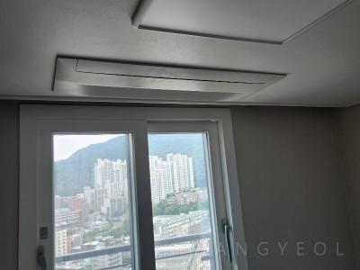 경기도 성남시 중원구 금광동 e편한세상금빛그랑메종5단지 시스템에어컨 설치 사례