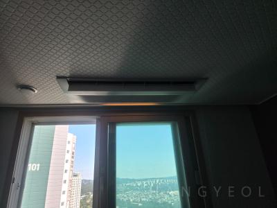 경기도 안산시 단원구 고잔동 안산센트럴 푸르지오 시스템에어컨 설치 사례