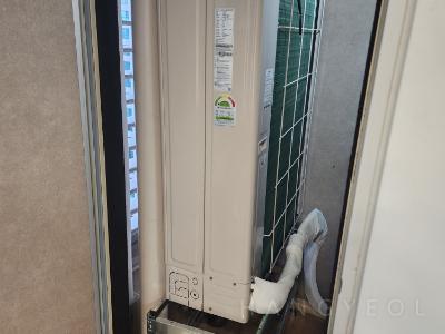 부산광역시 남구 용호동 오륙도 에스케이뷰 아파트 시스템에어컨 실외기