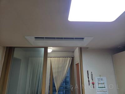 경기도 안양시 만안구 석수동 석수두산위브 시스템에어컨 설치 사례