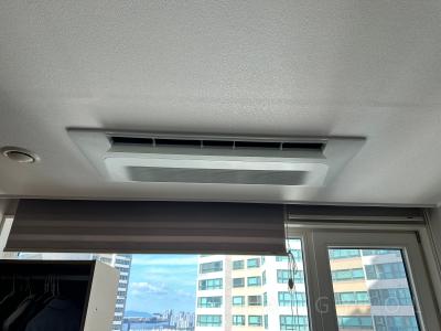충청북도 청주시 흥덕구 복대동 지웰시티1차아파트 시스템에어컨 설치 사례