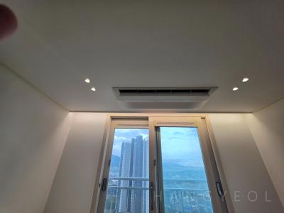 경상남도 양산시 물금읍 양산물금양우내안애3차센트럴아파트 시스템에어컨 설치 사례
