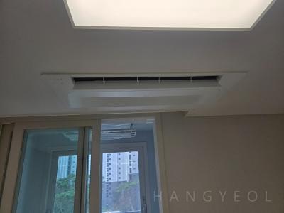 충청남도 아산시 탕정면 탕정푸르지오리버파크 시스템에어컨 설치 사례