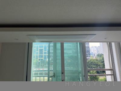 경기도 안양시 동안구 비산동 비산힐스테이트아파트 시스템에어컨 설치 사례