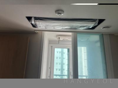충청남도 천안시 서북구 두정동 e편한세상 두정3차 시스템에어컨 설치 사례
