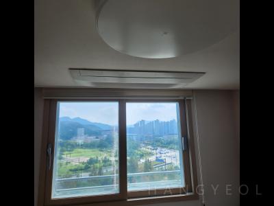 경기도 의정부시 민락동 의정부민락우미린더스카이 시스템에어컨 설치 사례