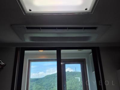 부산광역시 남구 용호동 오륙도 에스케이뷰 아파트 시스템에어컨 실내기
