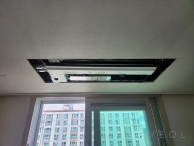 경상남도 진주시 충무공동 진주혁신코오롱하늘채 시스템에어컨 실내기