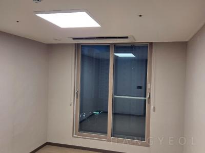 경기도 성남시 분당구 대장동 힐스테이트 판교 엘포레 A4BL 시스템에어컨 설치 사례