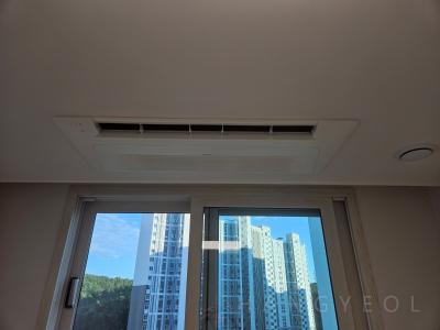경기도 화성시 동탄구 신동 동탄신도시금강펜테리움7차센트럴파크 시스템에어컨 설치 사례