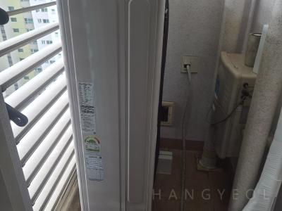 경기도 성남시 분당구 백현동 백현마을1단지판교푸르지오그랑블아파트 시스템에어컨 실외기