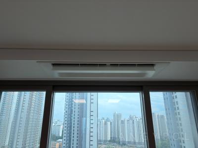 충청남도 아산시 탕정면 한들물빛도시지웰시티센트럴푸르지오2단지 시스템에어컨 설치 사례