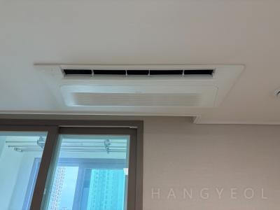충청남도 아산시 탕정면 한들물빛도시지웰시티센트럴푸르지오2단지 시스템에어컨 실내기