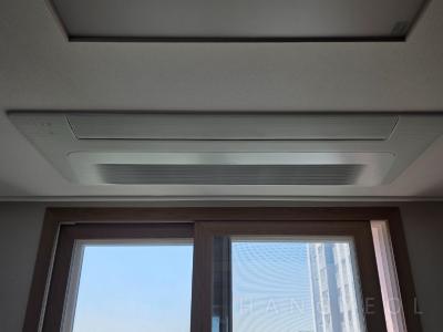 경기도 용인시 기흥구 영덕동 용인기흥효성해링턴플레이스 시스템에어컨 설치 사례