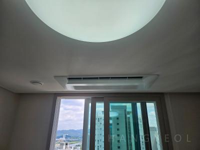 대전광역시 유성구 봉산동 유성 대광로제비앙 리버포레 아파트 시스템에어컨 설치 사례
