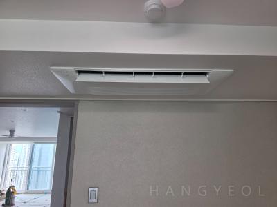 부산광역시 부산진구 부암동 백양산쌍용스윗닷홈 시스템에어컨 설치 사례
