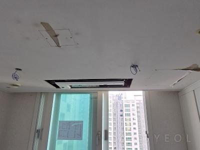 충청남도 홍성군 홍북읍 한울마을 모아엘가 아파트 시스템에어컨 실내기