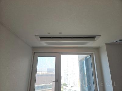충청북도 청주시 흥덕구 복대동 지웰시티1차아파트 시스템에어컨 실내기