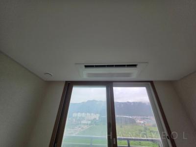 경상남도 양산시 물금읍 반도유보라4차아파트 시스템에어컨 실내기