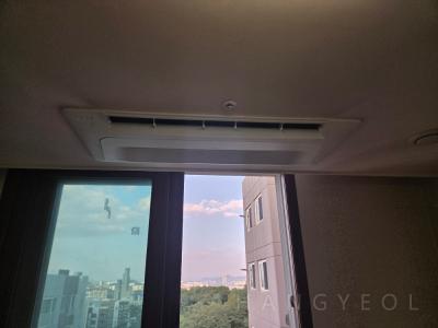서울특별시 동작구 흑석동 흑석동 흑석한강푸르지오 시스템에어컨 설치 사례