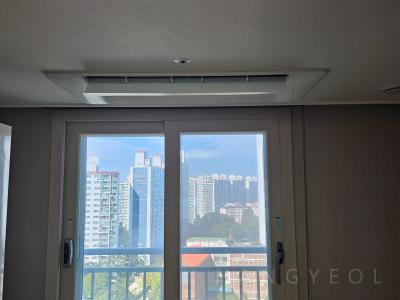 경기도 용인시 수지구 상현동 더샵수지포레 시스템에어컨 실내기