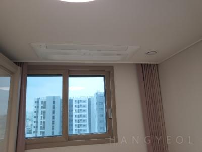 경기도 수원시 팔달구 고등동 수원역푸르지오자이 시스템에어컨 설치 사례