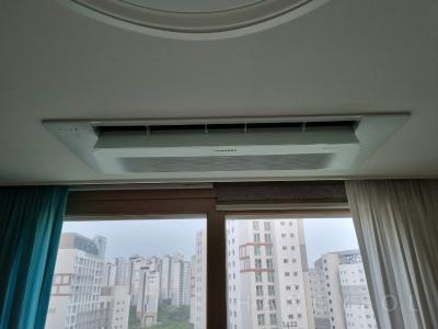 경기도 화성시 청계동 동탄역 시범한화 꿈에그린 프레스티지 시스템에어컨 설치 사례