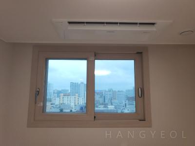 경기도 수원시 팔달구 매교동 매교역푸르지오SK VIEW 시스템에어컨 설치 사례