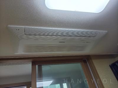 경기도 군포시 산본동 래미안 하이어스 시스템에어컨 설치 사례
