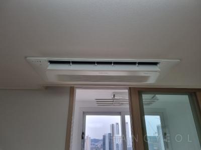 경기도 화성시 오산동 동탄역 예미지 시그너스 시스템에어컨 설치 사례