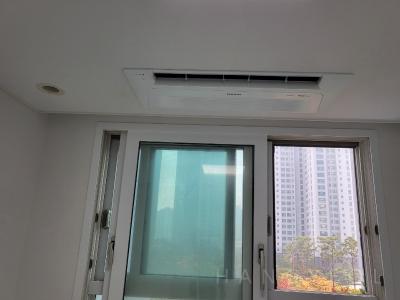 충청북도 청주시 흥덕구 복대동 두산위브지웰시티2차 시스템에어컨 설치 사례
